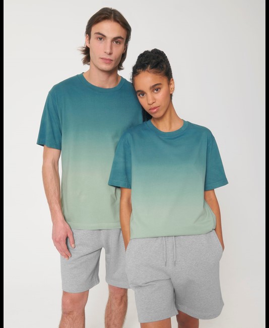 La t-shirt unisex tinta per immersione dalla vestibilità comoda Stanley Stella Fuser Dip Dye
