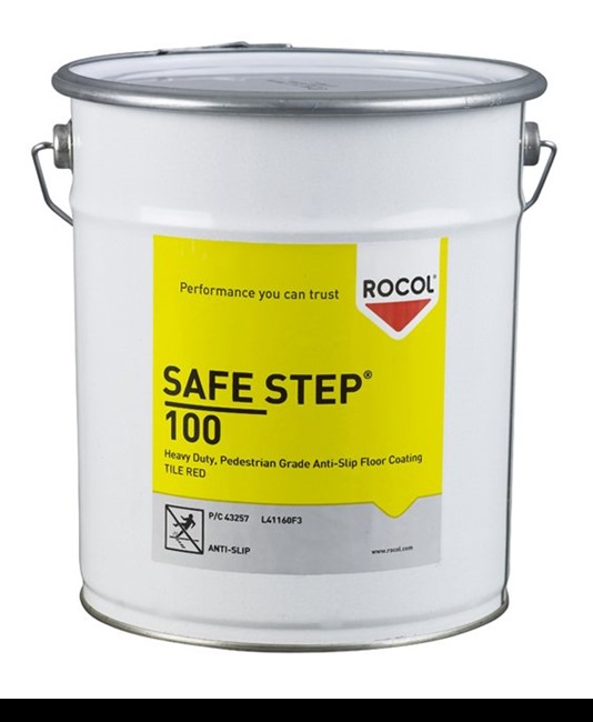 Vernice antiscivolo grigia monocomponente buona resistenza  Safe-step 100