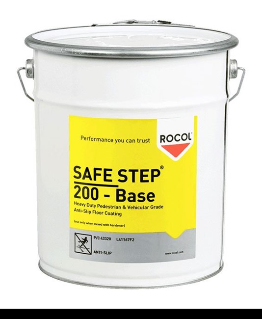 Vernice antiscivolo grigia bicomponente ad alta resistenza  Safe-step 200