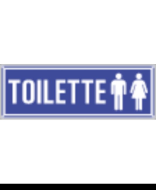 Cartello per interni 'toilette uomini e donne'