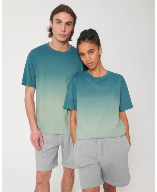 La t-shirt unisex tinta per immersione dalla vestibilità comoda Stanley Stella Fuser Dip Dye