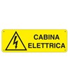 etichette adesive 'cabina elettrica'