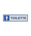 Pellicola adesiva per interni 'toilette' con simbolo uomo